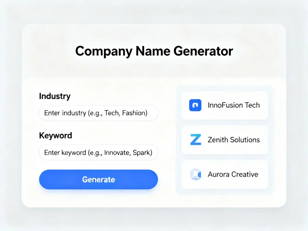 Company Name Generator