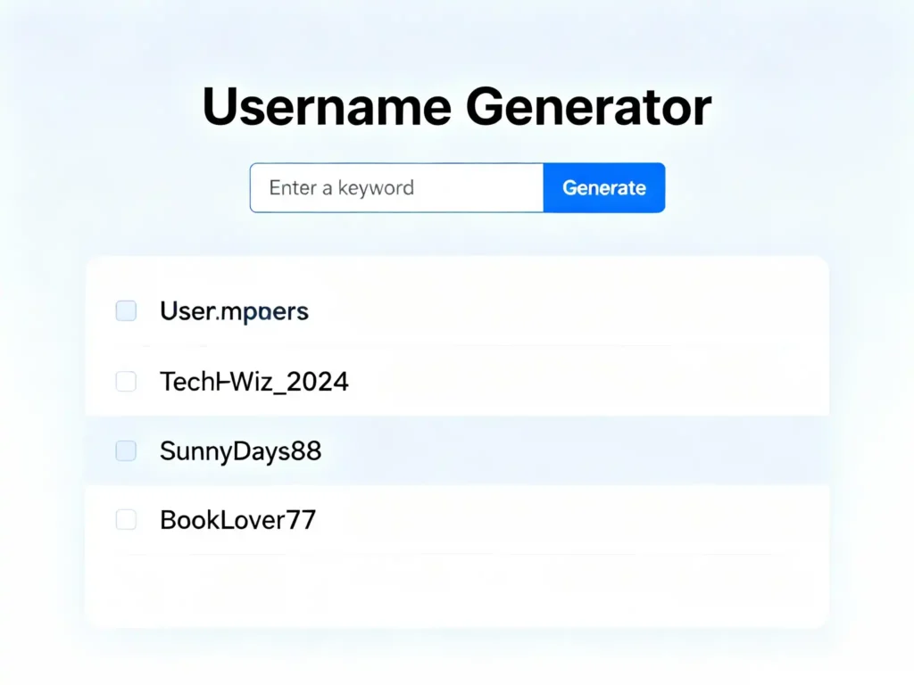 Username Generator